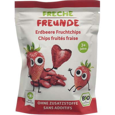 FRECHE FREUNDE Fruchtchips Erdbeere