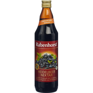 Rabenhorst Blueberry Nectar Organic 750 ml