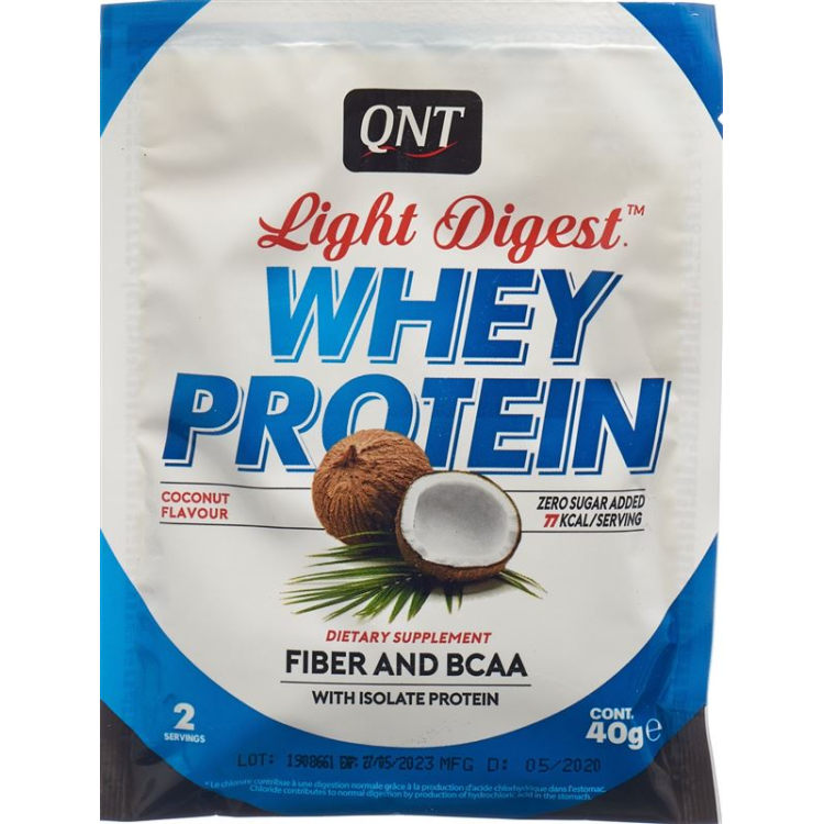 QNT Light Digest Whey Protein Coconut Battalion 40 g