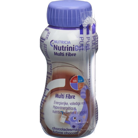 Nutrini Drink Multi Fibre Chocolate 200 ml