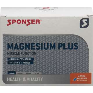 Sponsor Magnesium Plus Fruit Mix 20 Sacos 6,5 g