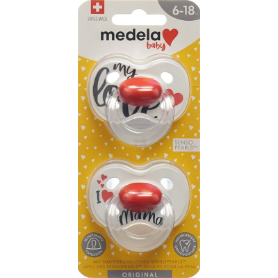 Medela baby nuggi מקורי 6-18 sig love