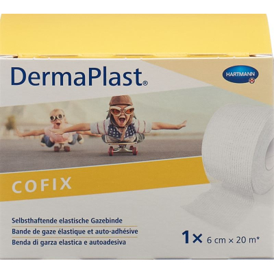 DermaPlast CoFix 6cmx20m weiss