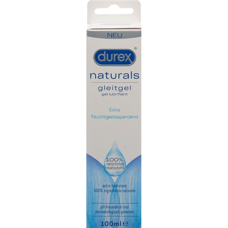 Durex Naturals Gleitgel Extra feuchtigkeitsspendend Tb 100 мл