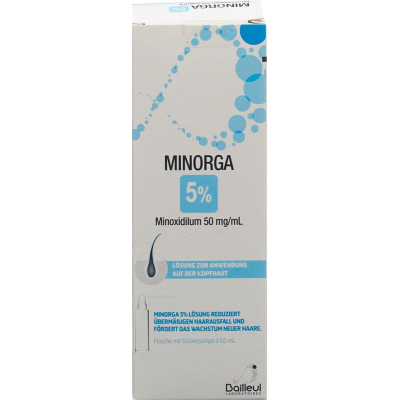 Minorga Lös 5 % Fl 60 ml