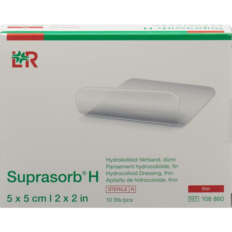 SUPRASORB H Dünn 5x5 ס"מ