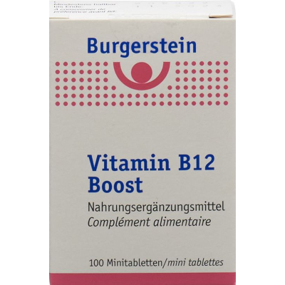 Burgerstein Witamina B12 Boost Minitabletkatten 100 Stk