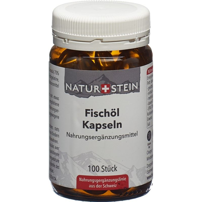 NATURSTEIN Fischöl Kaps - High in Omega-3 Fatty Acids