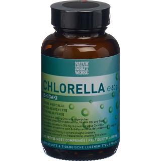 NaturKraftWerke Chlorella Ishigaki gránulos de 200 mg 750 uds