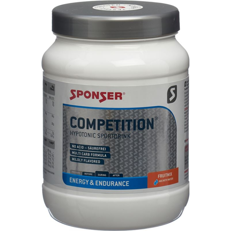 Sponzor Energy Competition Plv Fruit Mix Ds 1000 g