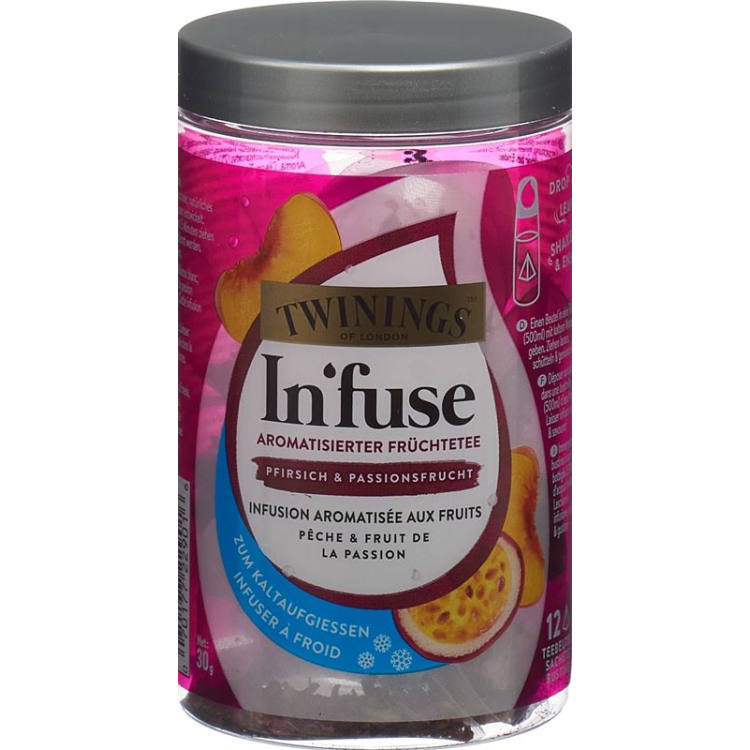 TWININGS Infuse Pfirsich Passionfrucht