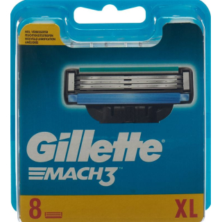 Gillette Mach3 system blades 8 pcs