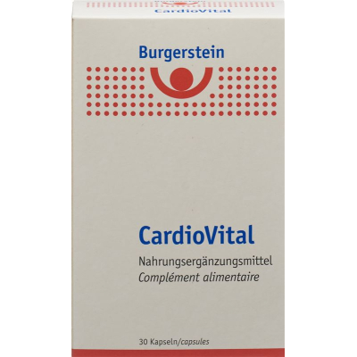 Kapsułki Burgerstein CardioVital 30 sztuk