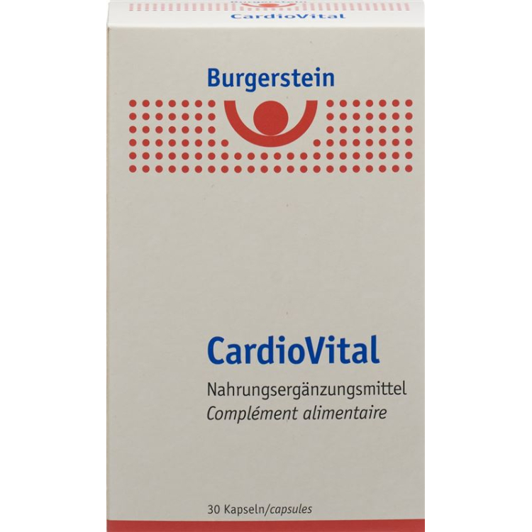 Burgerstein CardioVital капсулалары 30 дана