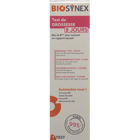 BIOSYNEX Pregnancy Test 8 Days