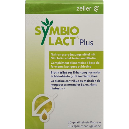 Symbiolact Plus Caps - Nutritional Supplement for Body Care