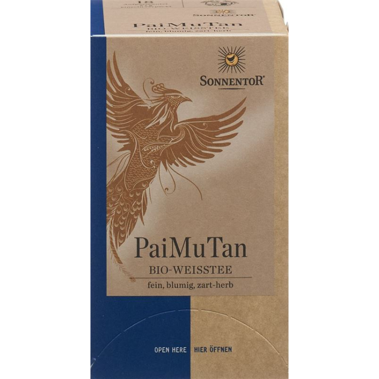 Sonnentor Té Blanco Pai Mu Tan 40 g