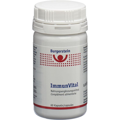 קפסולות בורגרשטיין ImmunVital עשויות 60 חתיכות