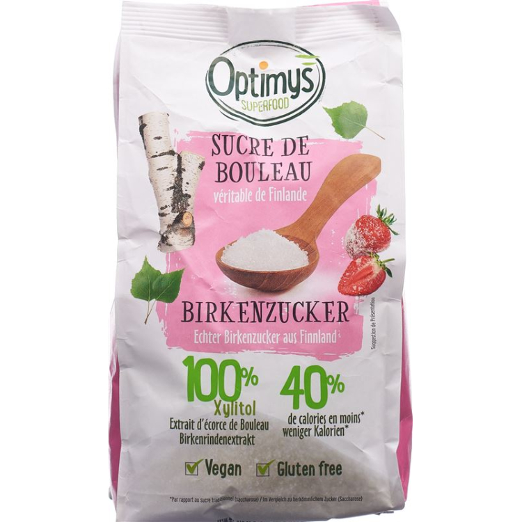 Optimys Birkenzucker Xylitol Btl 400 g