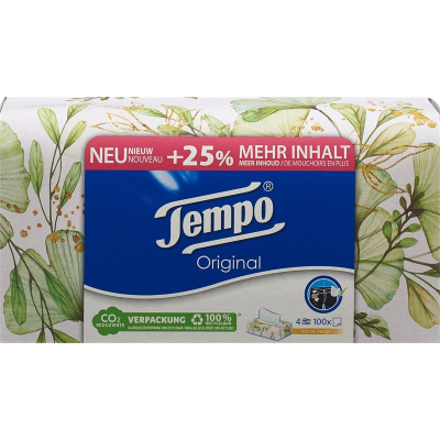 Tempo Taschentücher Box 100 Stk