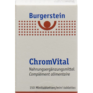 Burgerstein Chromvital comprimés 150 pièces