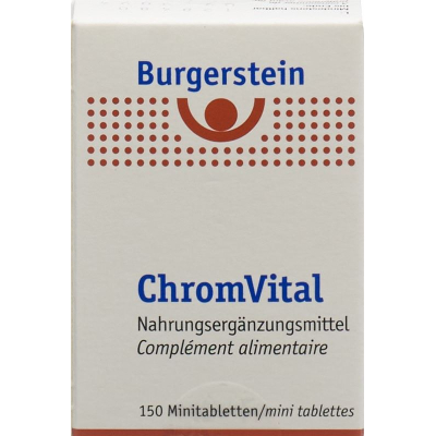 Burgerstein chromvital tablete 150 kom