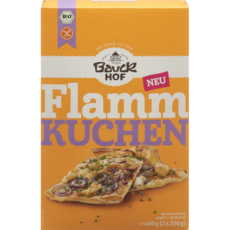 Bauckhof Gluten Free Flammkuchen 2 x 200 g