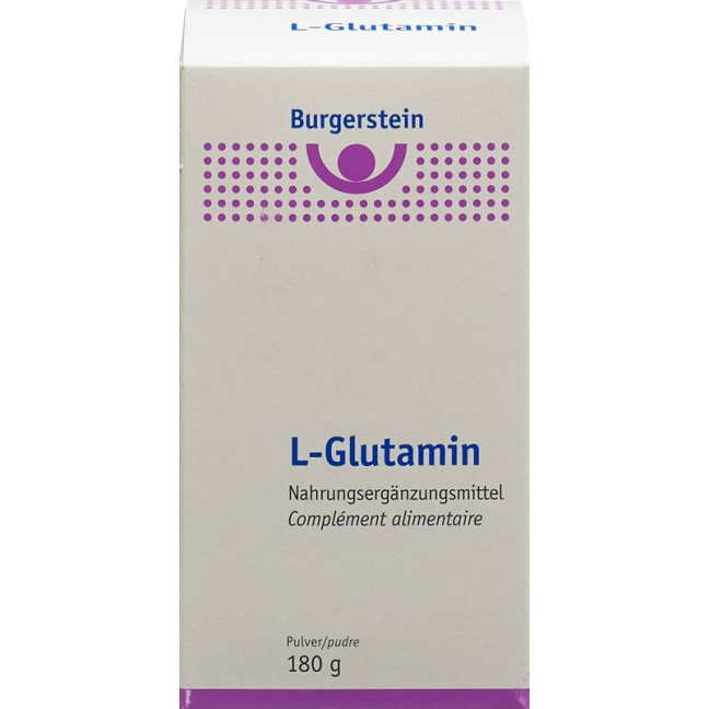 Burgerstein L-glutamine powder can 180 g