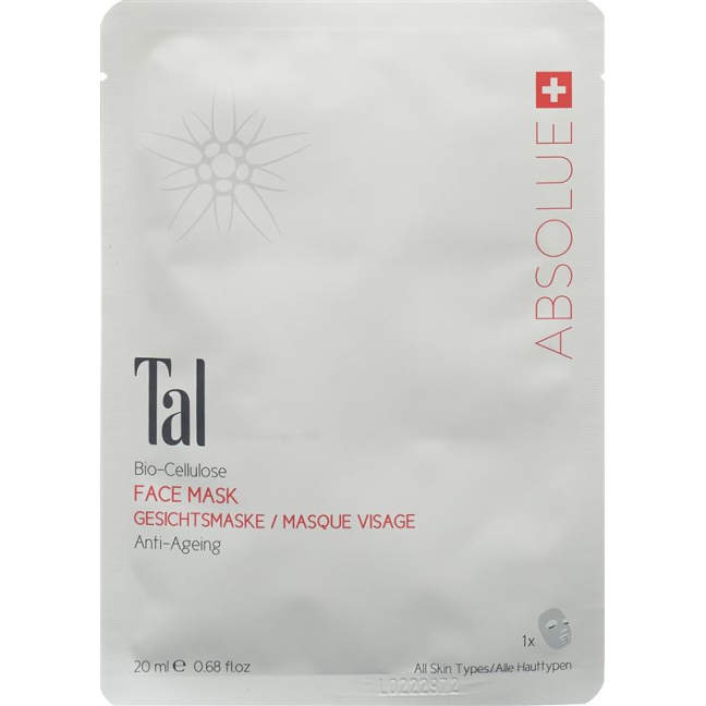 Tal Absolute Bio Cellulose Mask 3 Bags 20ml