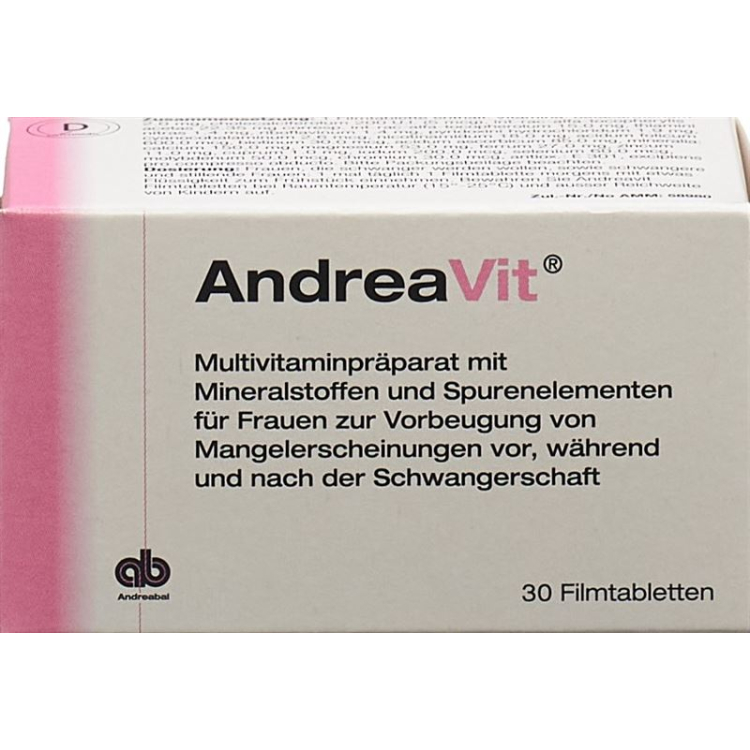 Andreavit Filmtabl Fl 30 Stk