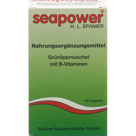 SEAPOWER midiya go'shti va vitamin B kapsulalari 100 dona