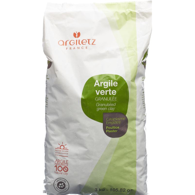 Argiletz Heilerde grün granuliert 3 kg