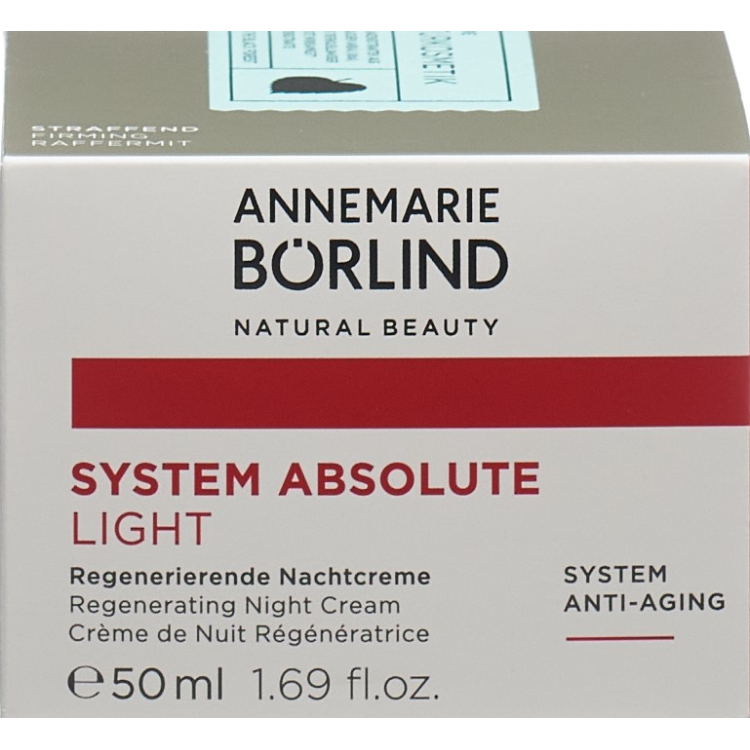 Börlind Absolute Night Cream Light 50 ml