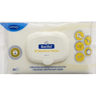 Bacillol 30 Sensitive Tissues 80 pcs