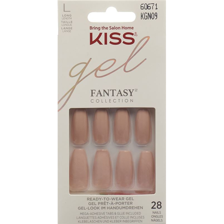 Kiss Gel Fantasy Nail Kit Absolutely Fabulous