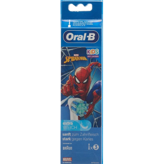 Oral-b aufsteckbürsten kanak-kanak spiderman