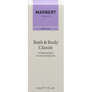 Крем-дезодорант-антиперспирант Marbert Bath & Body Classic Anti Perspirant