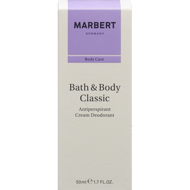 Marbert Bath & Body Classic Крем-дезодорант проти поту