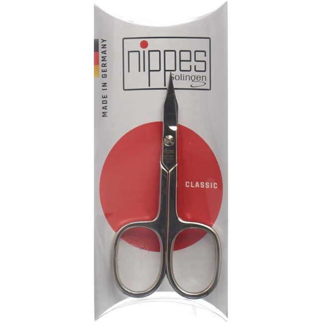 Nippes nail and cuticle scissors 9cm spire nickel-plated