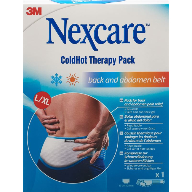 Paquete de terapia 3M NEXCARE ColdHot L/XL Rückengurt
