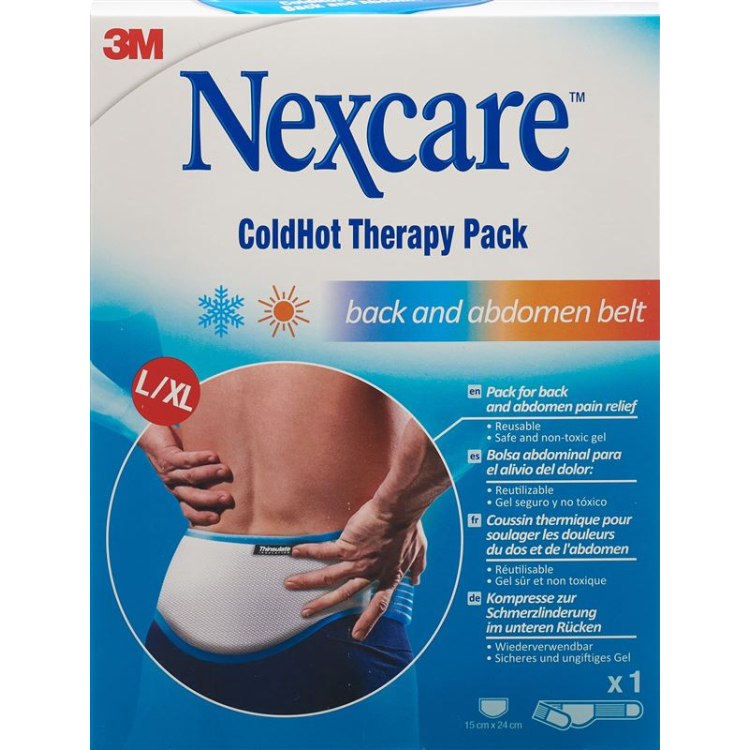 3M NEXCARE ColdHot Therapiepakket L/XL Rugzak