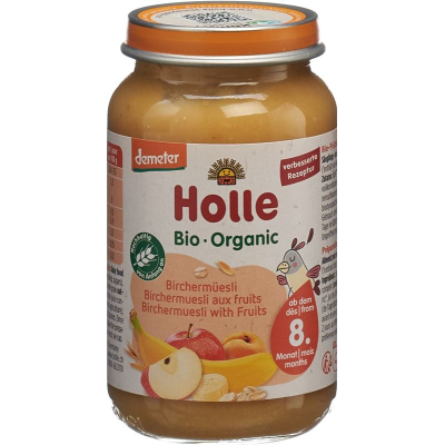 Holle Birchermüsli Glas 220 g