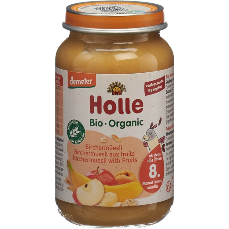 Holle Birchermüsli Glass 220 g