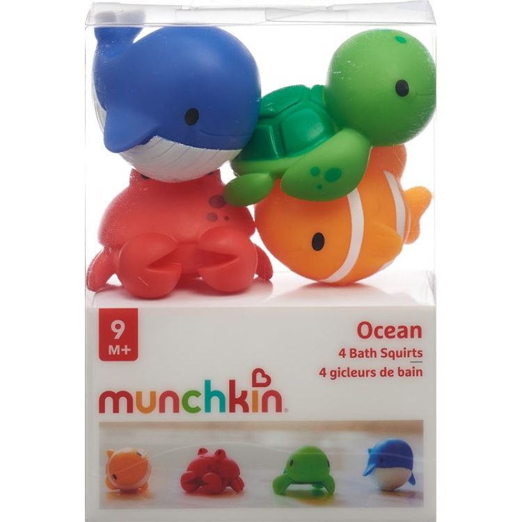 Munchkin Ocean zum Spritzen 4 Stk