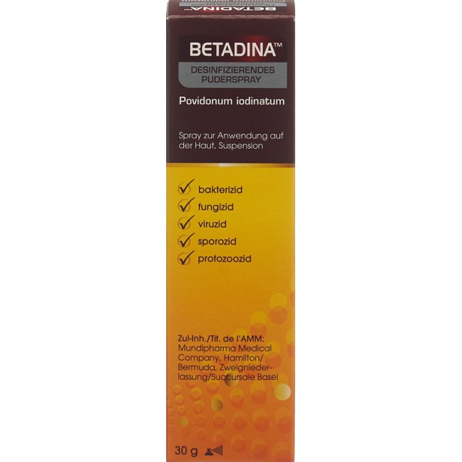 Betadina dezinfizierendes Puderspray 30 g