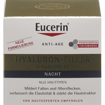 Eucerin HYALURON-FILLER + Elasticity Nachtpflege Topf 50 ml