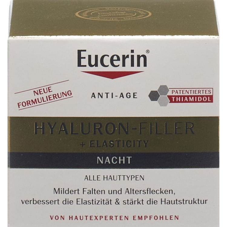 Eucerin HYALURON-FILLER + Elasticity Nachtpflege Topf 50 ml