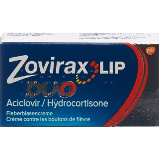 Zovirax Lip Duo Cream Tb 2 g