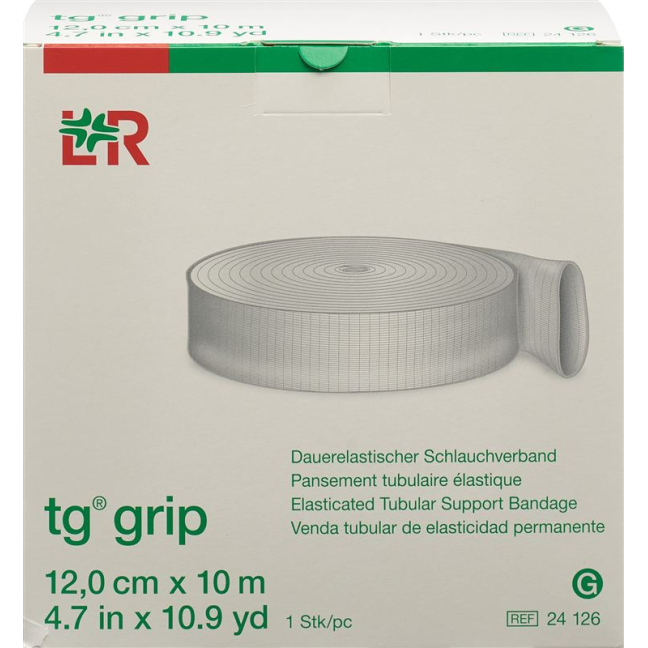 Benda tubolare Lohmann & Rauscher tg grip support 12cmx10m