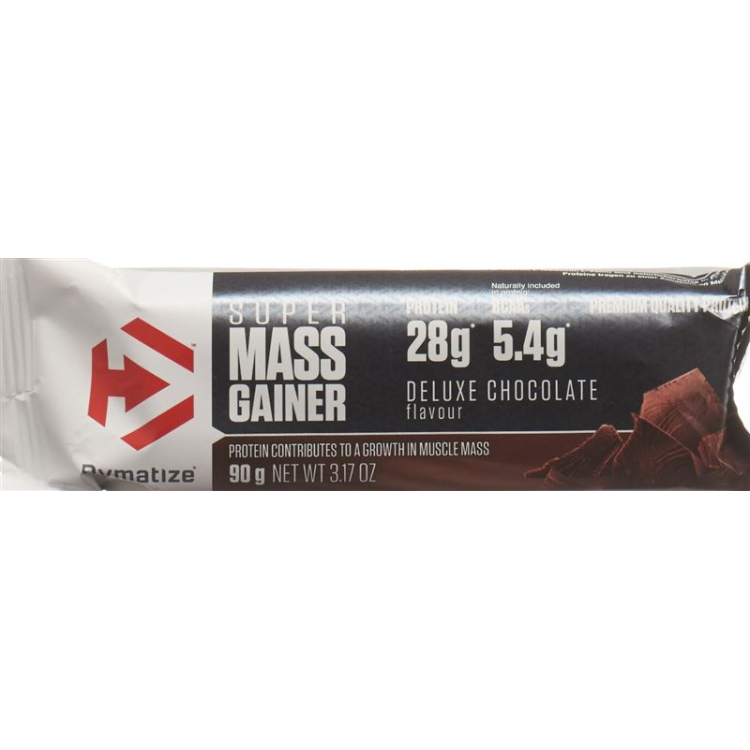 Dymatize Super Mass Gainer Bar Deluxe Chocolate 90 g